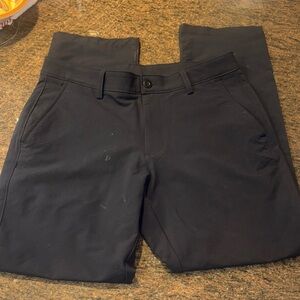 Men's Black golf pants